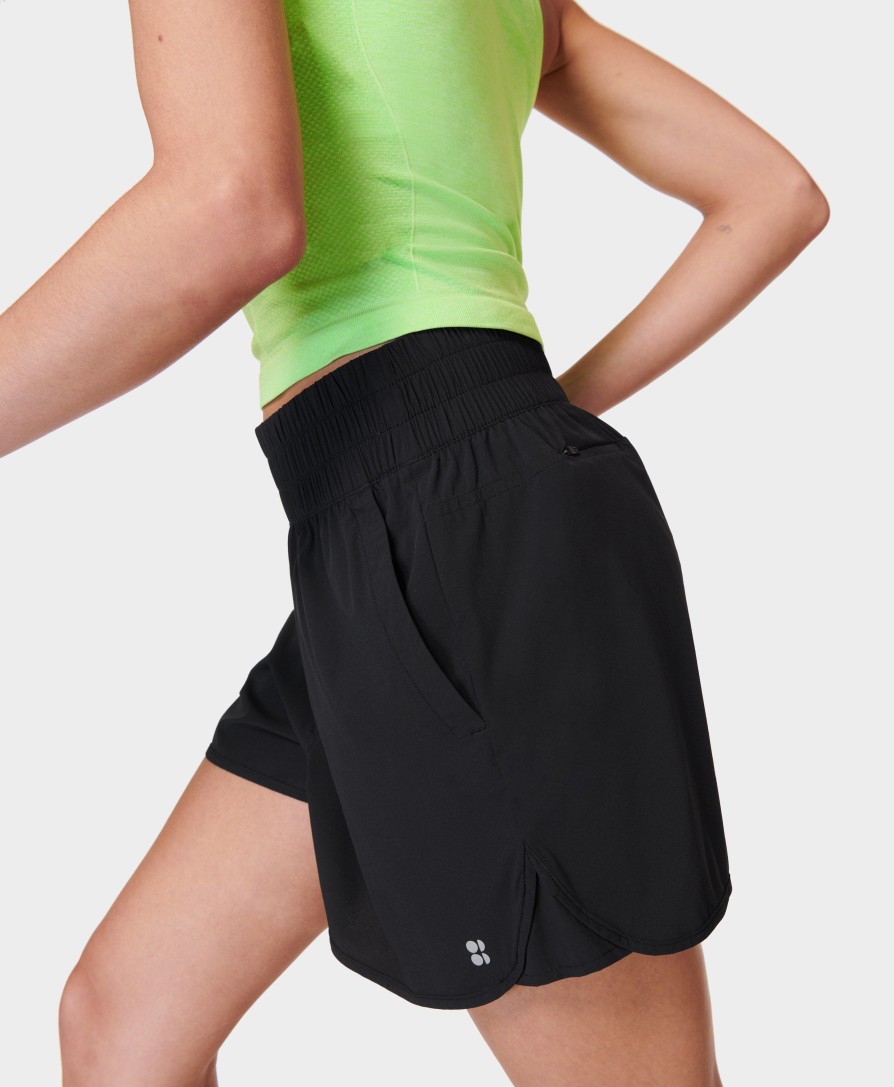 SWEATY BETTY Pants & Shorts | Relay Unlined Shell Shorts Sb8805 Black