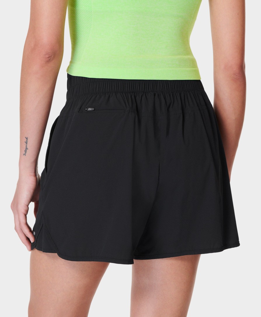 SWEATY BETTY Pants & Shorts | Relay Unlined Shell Shorts Sb8805 Black