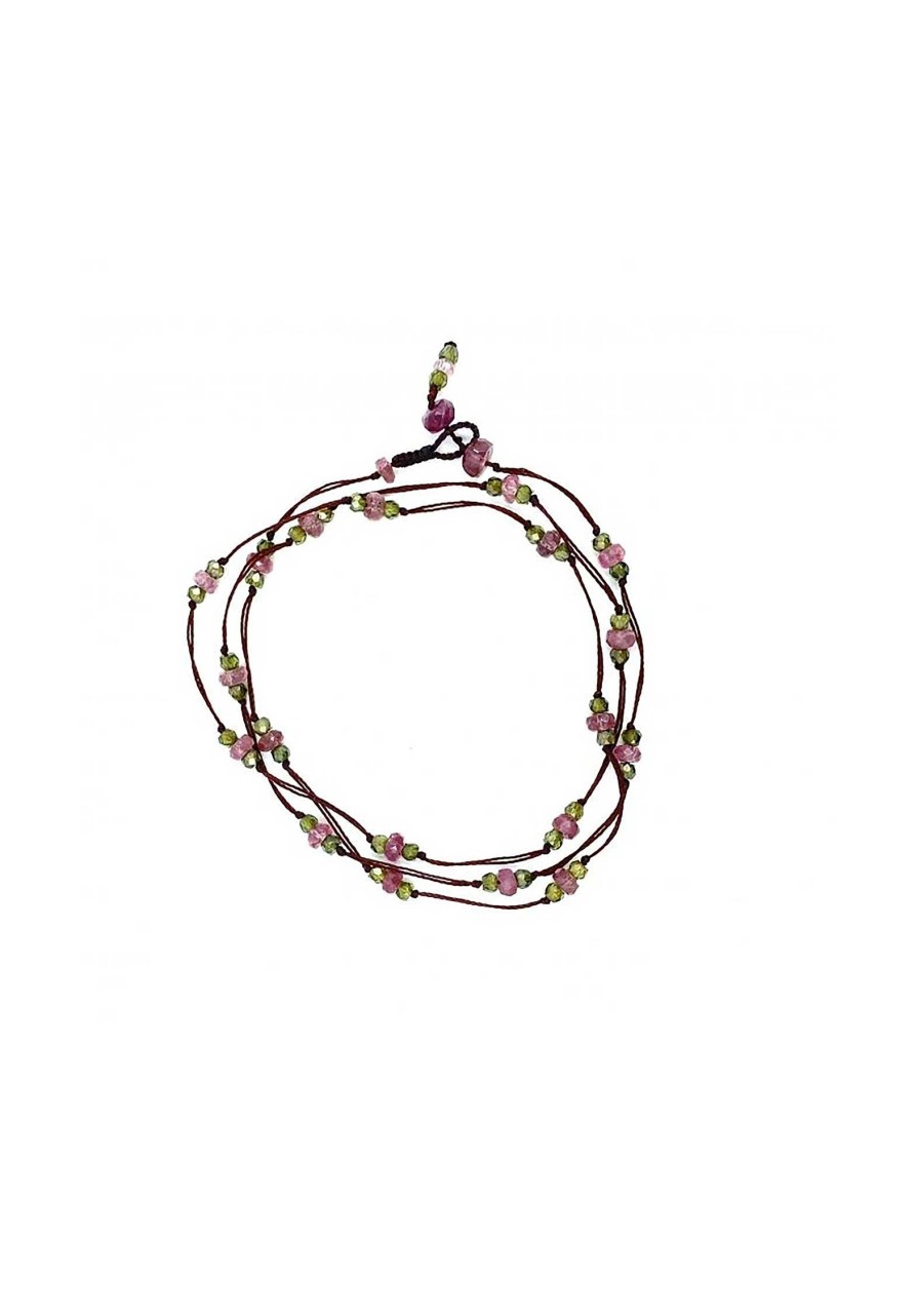 SHARING All Jewelry | Necklace Loopy Duo Tourmaline-He