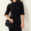 SESSUN Dresses & Jumpsuits | Dress Nighty Shiny-Black