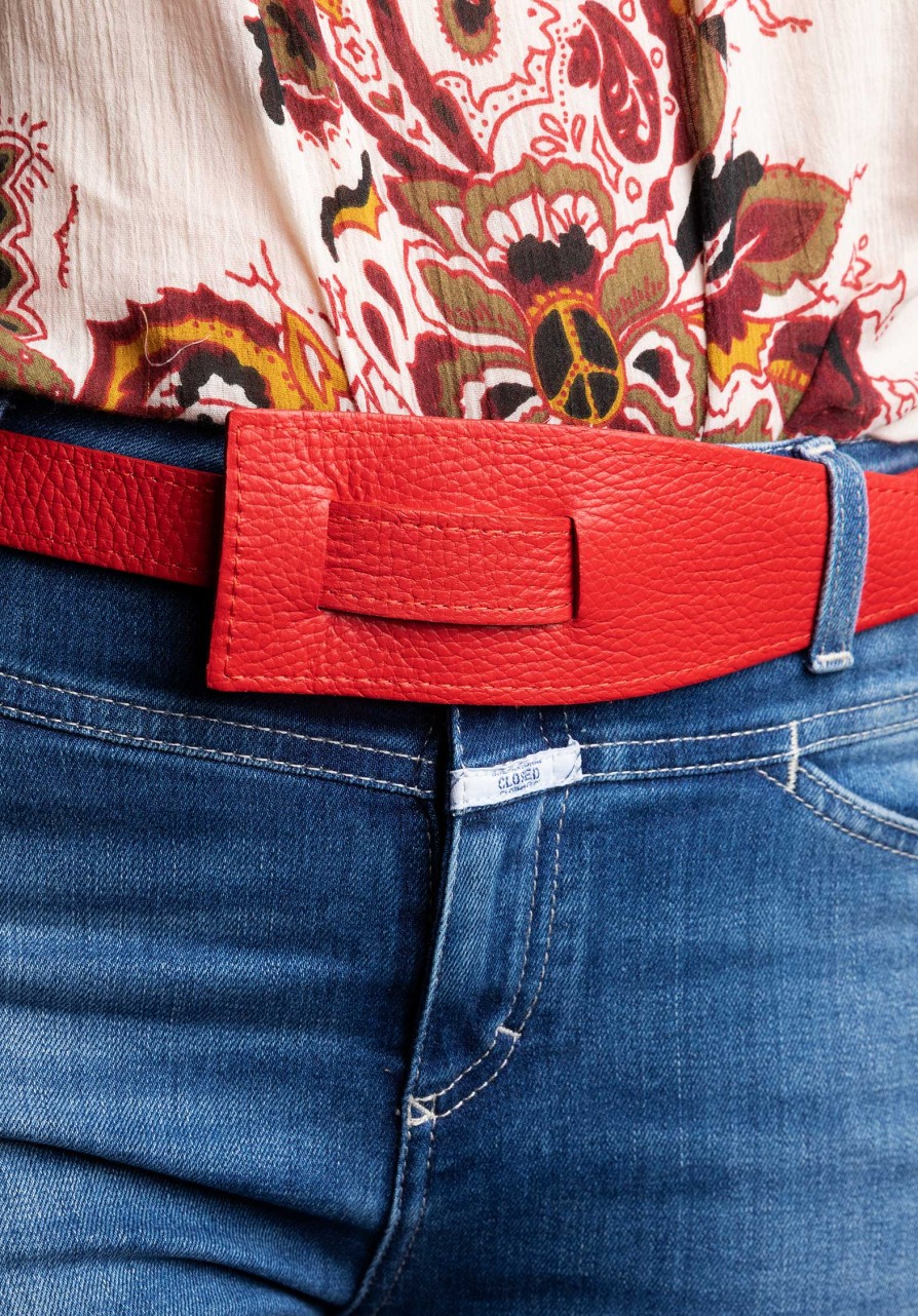 RUE MADAME Shop Scarfs & Belts | Belt 109 Red