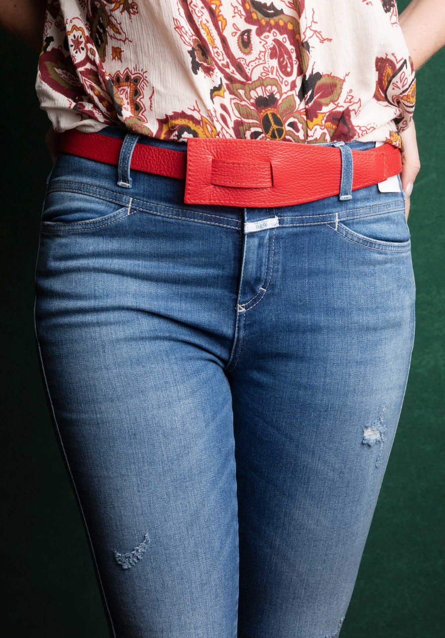 RUE MADAME Shop Scarfs & Belts | Belt 109 Red