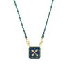 CAROLINE DE BENOIST All Jewelry | Necklace Onyxvert Arrow Lapis-Lazuli