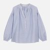 VANESSA BRUNO Tops & Shirts | Nipoa Blouse 1Eva94-V09117 Blanc-Bleu