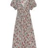 THE GREAT Dresses & Jumpsuits | Dress The Gallery Dr Gallery Dres Cream-Mesa-Floral