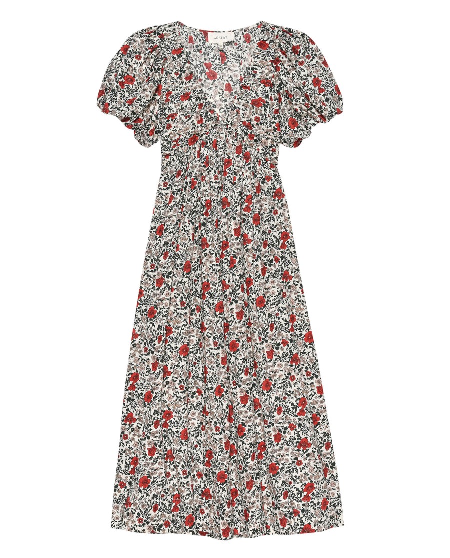 THE GREAT Dresses & Jumpsuits | Dress The Gallery Dr Gallery Dres Cream-Mesa-Floral