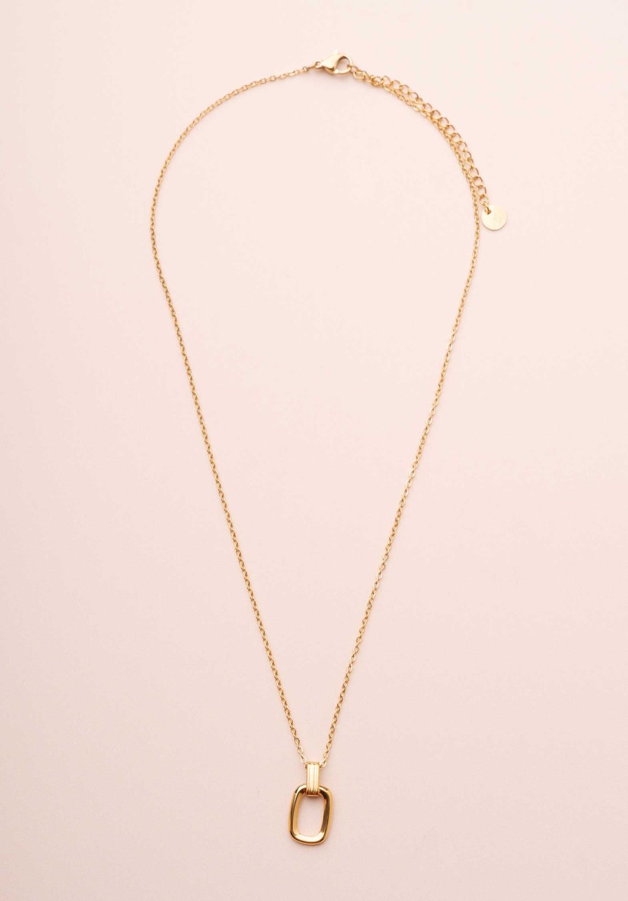 LES CLEIAS All Jewelry | Necklace 22Acnk19-2 Gold