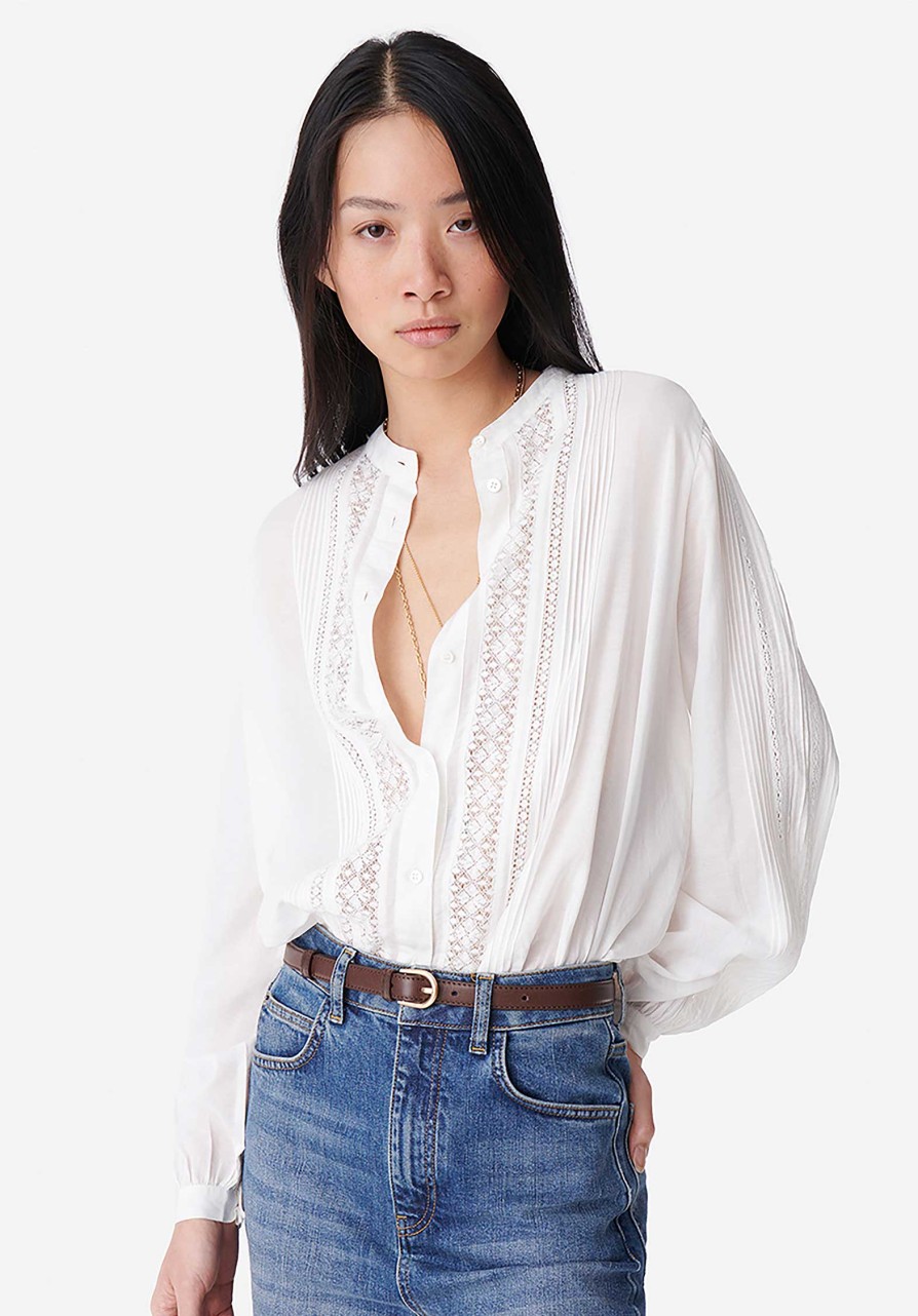 VANESSA BRUNO Tops & Shirts | Blouse Coco 2Hva27-V09014 White