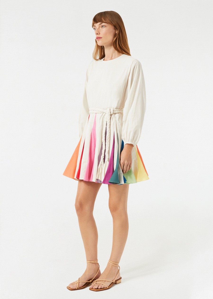 RHODE Dresses & Jumpsuits | Dress Dr00001Ccm Ella Dress Color-Block-Rainbow