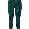 SWEATY BETTY Leggings | Power 7/8 Workout Leggings Sb5400A 78 Green-Brushstroke-Le